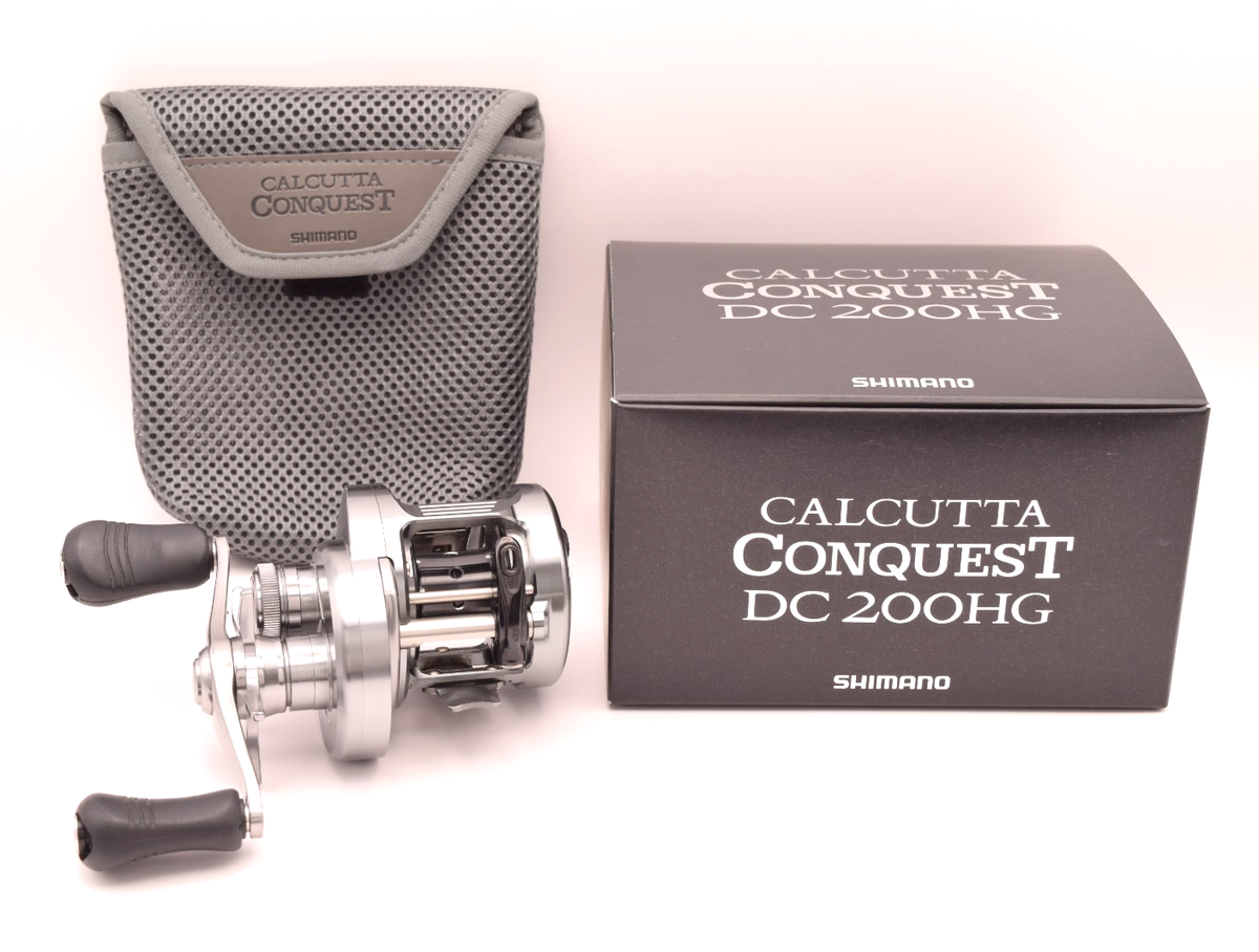 リール spt9 CALCUTTA CONQUEST DC 200HG Shimano 20 CALCUTTA CONQUEST DC 200HG Baitcast Reel w/ Box