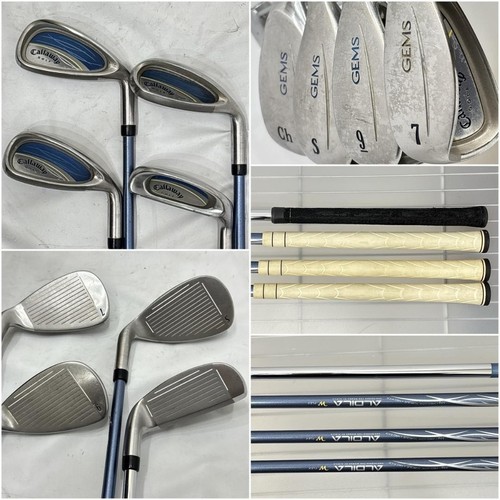 Ladies Callaway GEMS Club Set 1W 7W 5H 7i 9i Sw Ch PT 8pc RH Women Golf Graphite - Picture 5 of 7