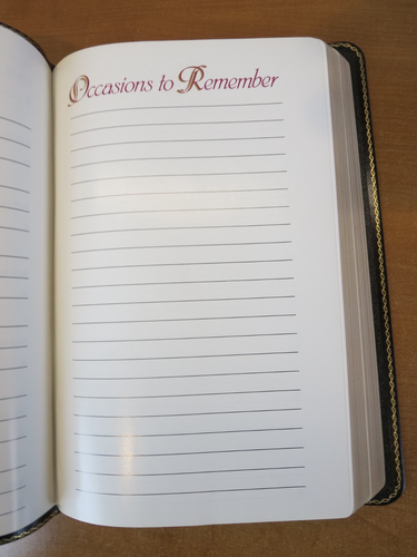 Holman, NIV 1984 Ultrathin Large Print Ref Bible Legacy Edition Morocco Leather - Foto 11 di 18