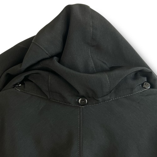 Gallery Woman Jacket Womens 2XL Black Hooded Full Zip Water Resistant Coat 18611 - Picture 7 of 10