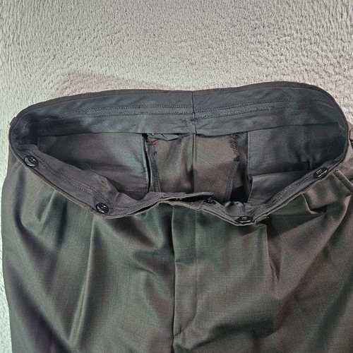Roundtree & Yorke 46L 2PC Suit Blazer Men Wool Pants 36 x 34 Brown - Picture 20 of 24