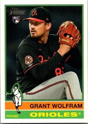 Grant Wolfram (RC) FREE SHIPPING 2025 Topps Heritage High Number 550 MLB Orioles