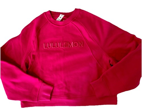 NWT🩷LULULEMON🩷M/L FITS LIKE LARGE🩷SCUBA OVERSIZE PULLOVER🩷PASSIONATE PINK