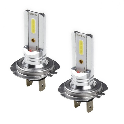 LED Headlight Parts Set White Xenon 100W 2Pcs 6500K Auto Bulbs Car Lamp - Picture 11 of 12