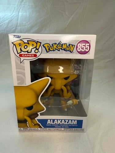 Funko Pop! Games: Pokémon - #855 Alakazam - NIB