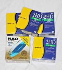 50 Stück 3,5" HD Disketten 1,44MB SONY MFD-2HD / KAO MF2HD
