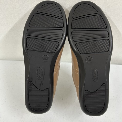Zapatos cómodos Oxford Dr. Sholl's para mujer 4 ojos talla 8 M cuero tostado con cordones ¡NUEVOS! - Imagen 17 de 18