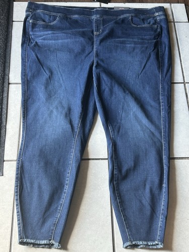 Torrid superweiche schlanke Jeans Skinny hoch geschnitten Pull-On Jeans blau Größe 5T neu mit Etikett $ 65 - Bild 21 von 21