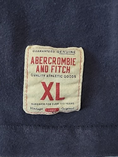 Abercrombie & Fitch Vintage T-shirt Men's XL Embroidered Applique 90's Y2K Retro - Picture 6 of 9