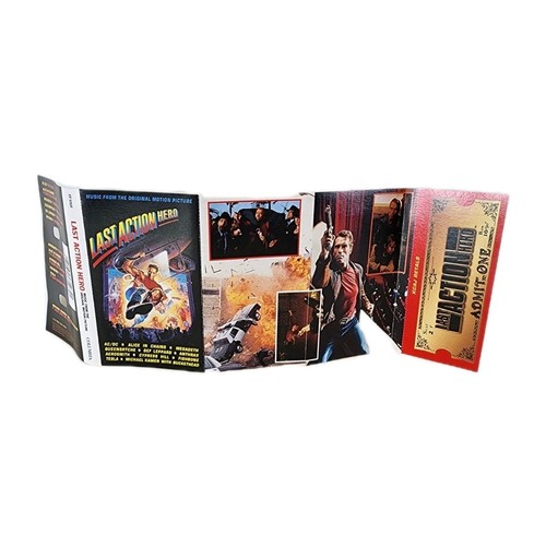 Last Action Hero Cassette Tape Original Music From Motion Picture 1993 AC DC - Foto 9 di 12