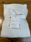 New-Pottery Barn Full Belgian Flax Linen Hemstitch Sheet Set, Ivory