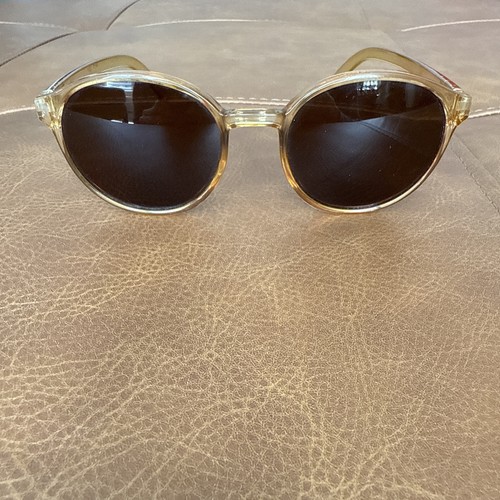 Suncloud Low Key Sonnenbrille, Crystal Peach Frame, polarisierte braune Gläser - Bild 1 von 7