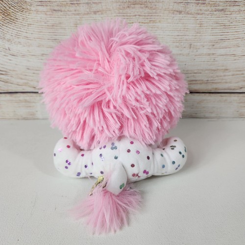 Peluche suave GUND P. Lush Pets Francesca Con Fetti León Rosa Ojos Grandes - Imagen 6 de 9