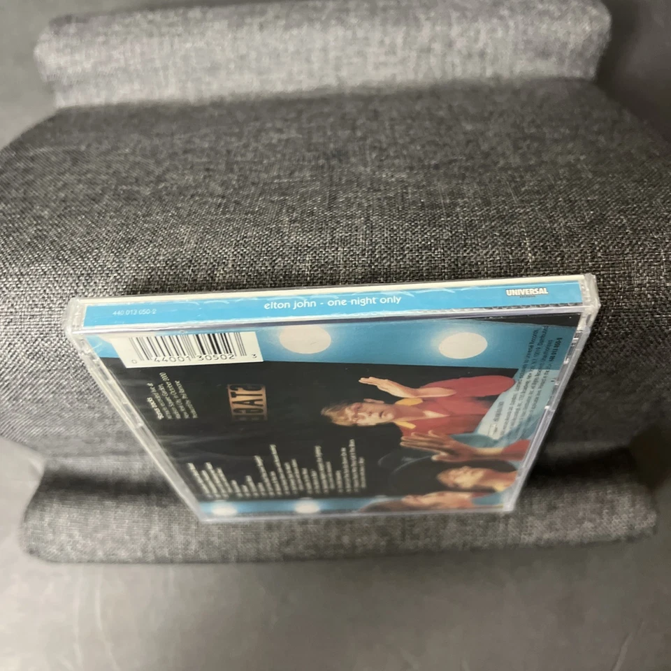 Elton John One Night Only Greatest Hits Live New Sealed CD with Hype Sticker - Image 3 of 4