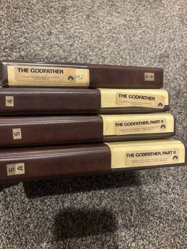 The Godfather Part 1 & 2 Vintage VHS Paramount Studio/Fotomat Edition Clamshell - Imagen 6 de 9
