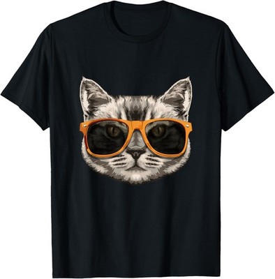 Cats Rule The World, Cool Cats Novelty Graphic Cool Designs T-Shirt