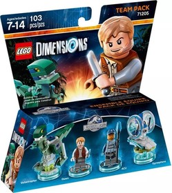 LEGO DIMENSIONS: Jurassic Park/World Team Pack (71205) Dinosaur *VAULTED*  New!!