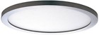 Maxim Wafer 5 1/2" Wide Round Satin Nickel LED Outdoor Ceiling Light