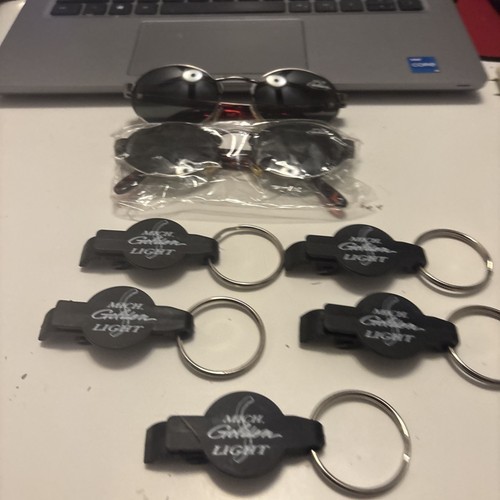 Vintage Lot of 7 Michelob Golden Light Sunglasses & Beer Bottle/Can Openers OOS - Picture 6 of 8
