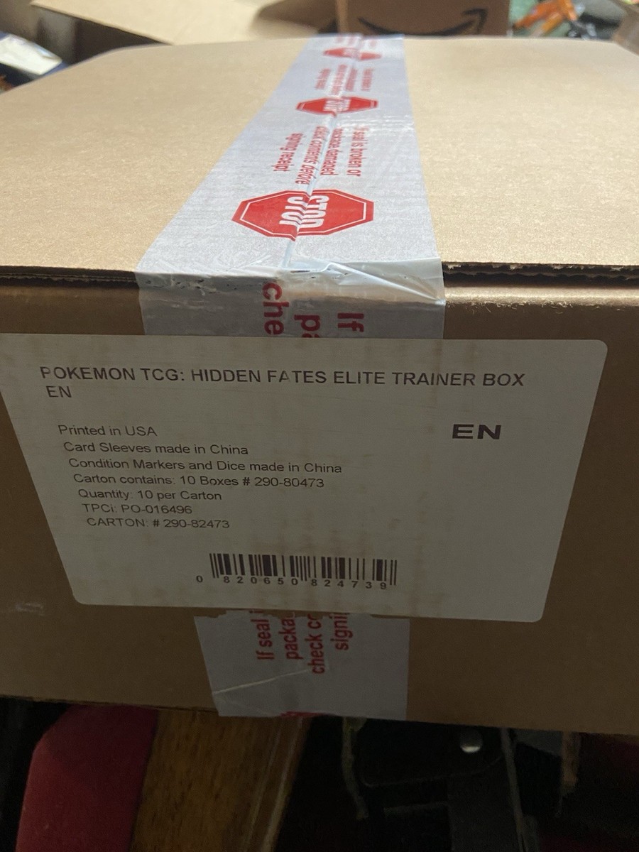 Hidden Fates エリートトレーナー Pokémon TCG: Hidden Fates Elite Trainer Box - Shining Game
