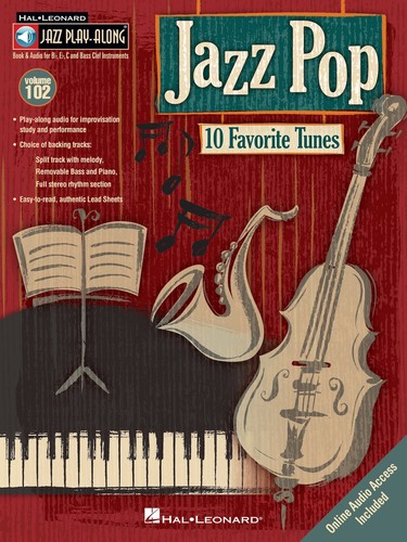Jazz Pop Jazz Play-Along Vol 102 Bb Eb C BC Instruments Sheet Music Book & Audio - Picture 1 of 1