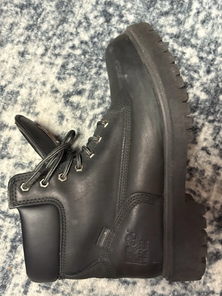 Botas impermeables Timberland Premium 6"" para hombre - talla 8,5 de EE. UU., negras Foto 4 de 4