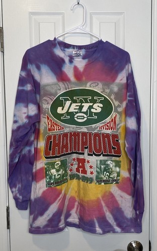 Vintage Delta Herren NFL New York Jets AFC Divison Champs Batik XL - lesen