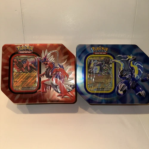 Pokémon TCG Paldea Legends Tin: Koraidon / Miraidon ex -Factory Sealed lot of 2 