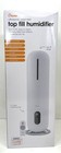 Crane 2 Gal Tower Ultrasonic Cool Mist Top Fill Humidifier with Remote (Open)