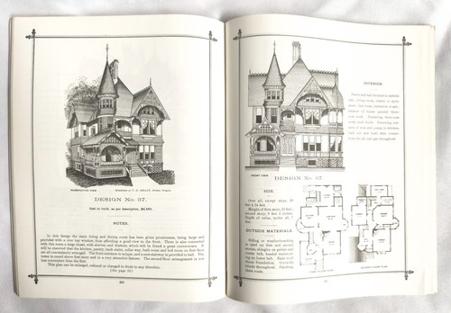 GEORGE F. BARBER'S THE COTTAGE SOUVENIR No.2 , ARTISTIC COTTAGE ARCHITECTURE - Picture 3 of 7