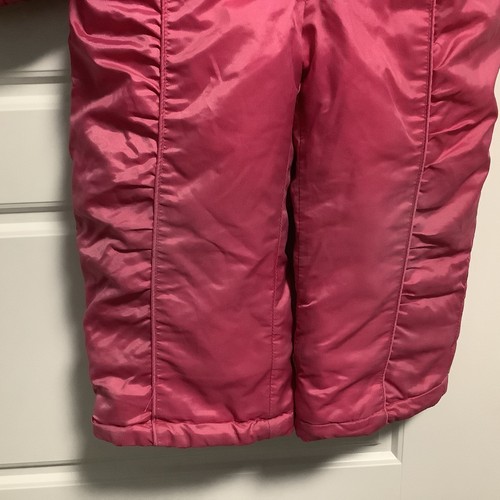 Pantalones y abrigo London rosa niebla nieve niño pequeño 24 meses - Imagen 6 de 11