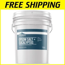 Eucalyptus Essential Oil Epsom Salt, Pure & Undiluted
