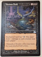 Noxious Field - Prophecy - Magic the Gathering MTG Nice!