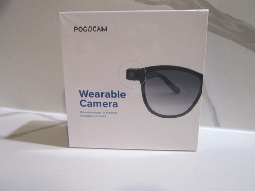 Pogocam Wearable Camera Attachable Smallest Lightest HD Display