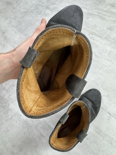 Isabel Marant Boots Womens 38 / 8 Suede Etoile Short Western - Picture 7 of 9