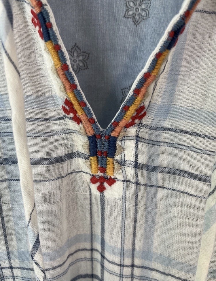 Johnny Was Effortless Peasant Patchwork Bandanna … - image 4