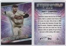 2024 Topps Update Stars of MLB Black /25 Matt Chapman #SMLB-62