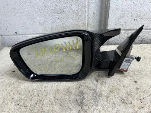 2020 BMW M340I Driver Left Side View Mirror Gloss Black Base Carbon Fiber Cap 