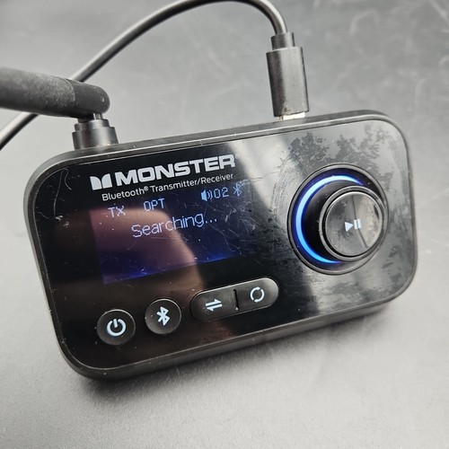 Monster Bluetooth MBA9-1011-BLK V 1.1 2 IN 1 Wireless Transmitter Receiver