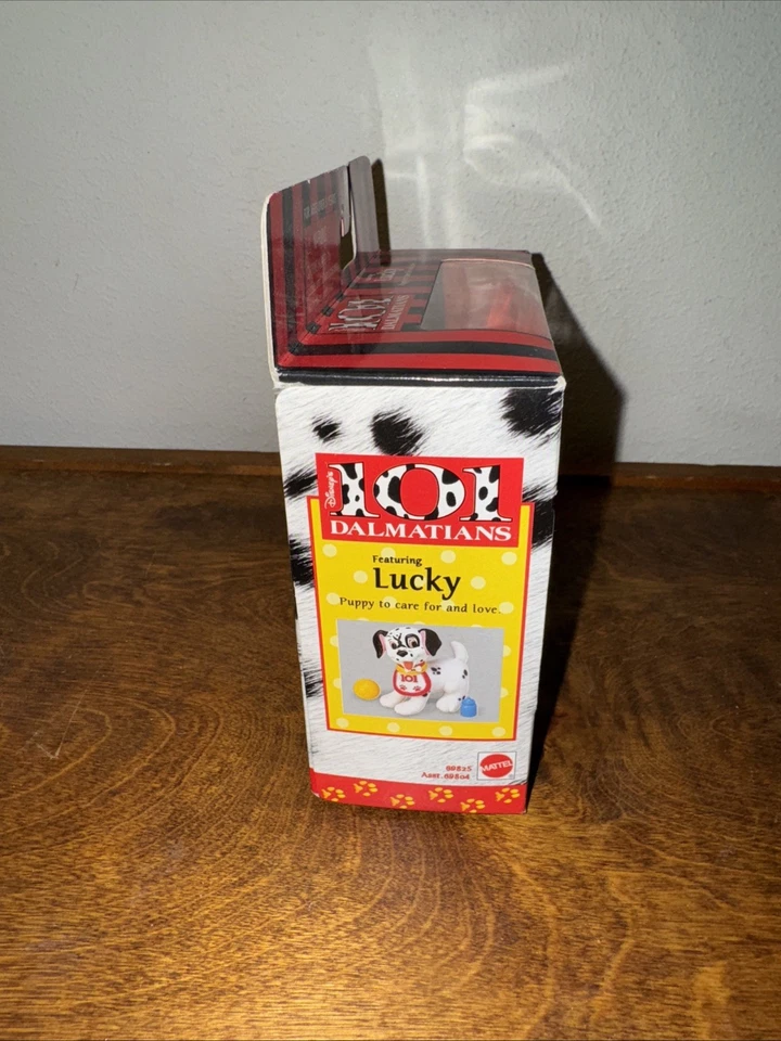 Nuevo 101 Dálmatas Disney Mattel Cachorro “Suerte” Para Cuidar y Amar NRFB Foto 4 de 4