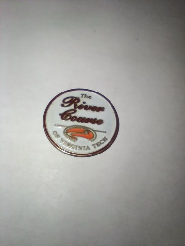 The River Course Virginia Tech Golf Ball Marker