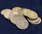 Walking Liberty Silver Half Dollars 90% Silver 1 Roll 20 Coins