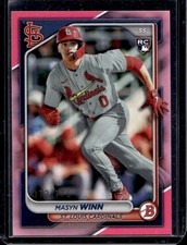 2024 Bowman Masyn Winn RC Pink Rookie #12/175 Cardinals