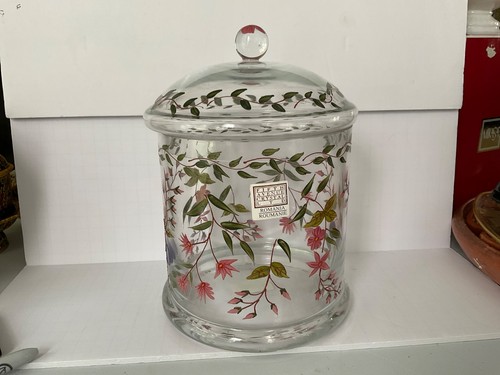 Fifth Avenue Kristall Blumen Keksdose Made In Romania - Bild 2 von 4