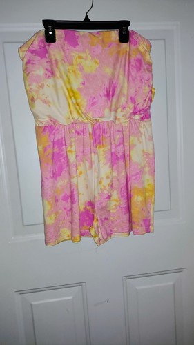 Bebop Multi Colored Romper with Pockets Size XL New with Tags - Picture 2 of 5