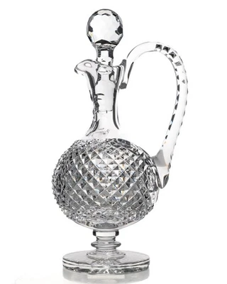 Mid-Century Waterford Crystal Claret Jug Decanter Original JFK Style Gothic Mark - Image 1 of 4