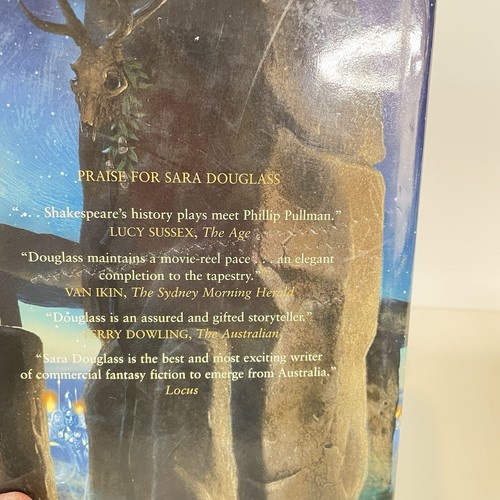 The Troy Game Books #1-4 paquete de libros de Sara Douglass tapa dura - Imagen 8 de 24