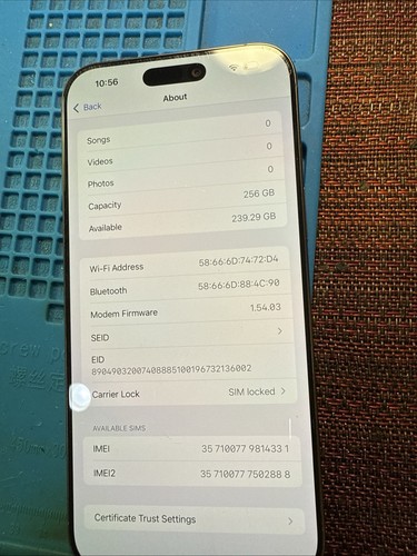 iphone 16 pro max Verizon - Photo 9 sur 9