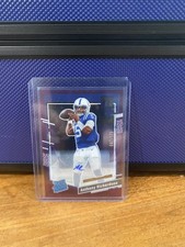 2023 Clearly Donruss ANTHONY RICHARDSON Rookie Purple Auto /175 Colts RC #52