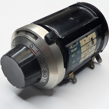 Helipot Model A Potentiometer Dual Dial Electronic Power Vtg Beckman Untested E7